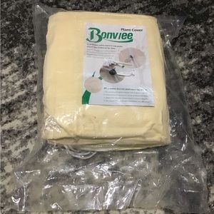 4pc Bonviee Plant Cover Beige